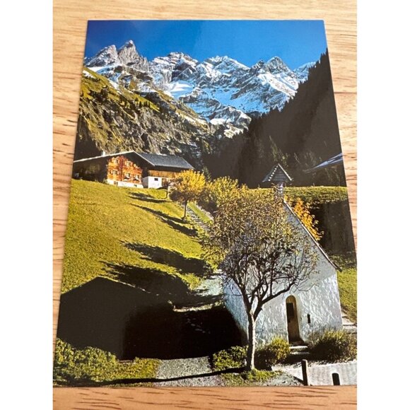 Vintage Postage Serene Place In Den Allgauer Alpen Land Sku 0330 - Picture 3 of 5